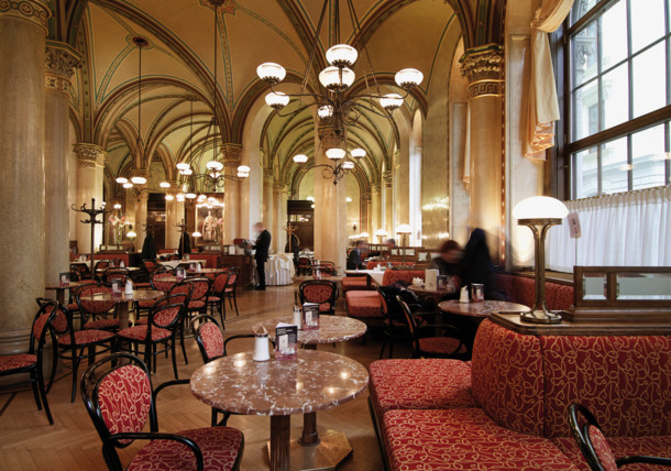     Cafe Central in Vienna 